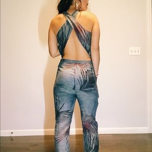 Level 99 | Jumpsuit | cross open back